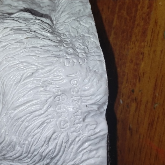 Vintage 1984 Universal Statuary Corp 316 Resin Terrier white dog statue - Picture 5 of 10